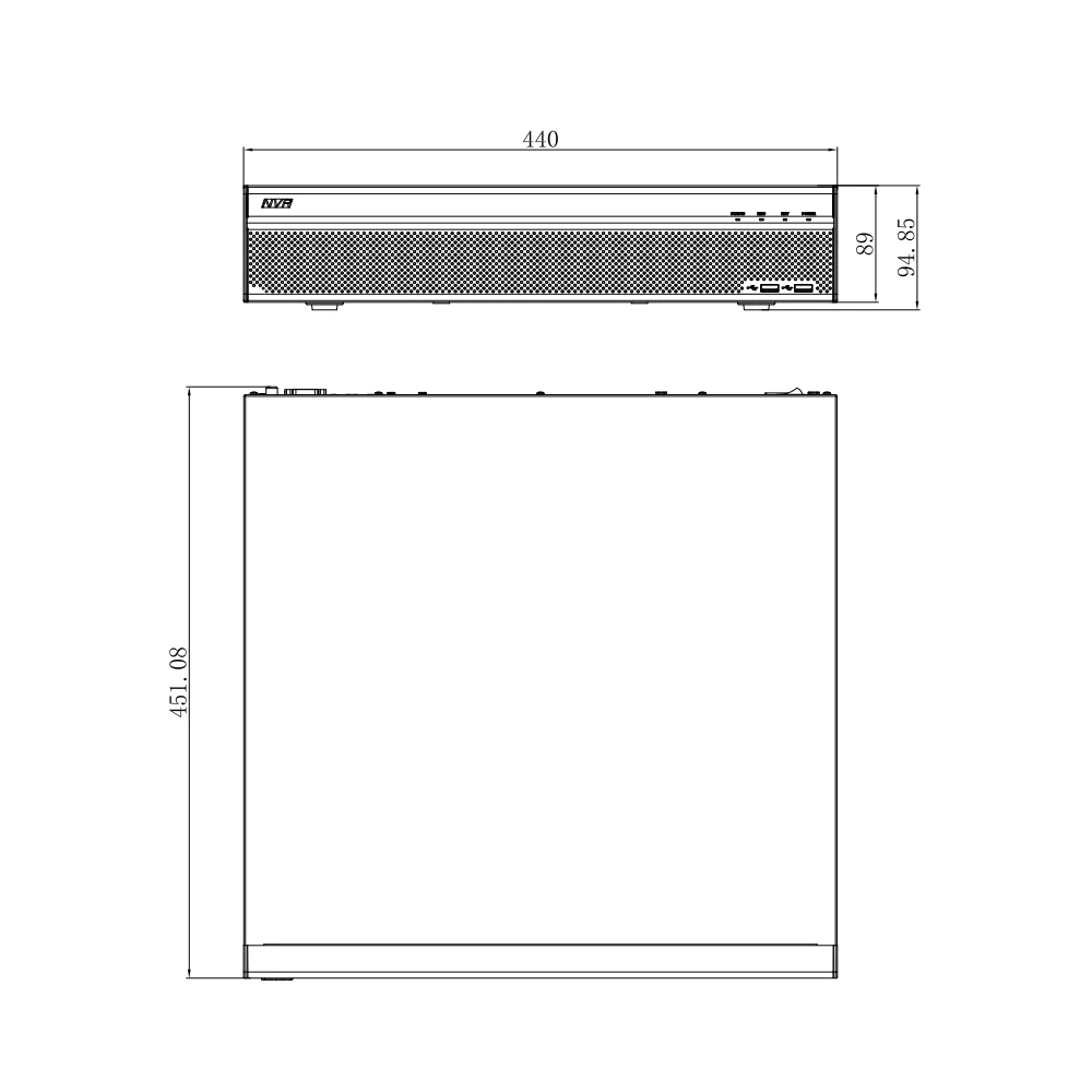 Dahua D-NVR608-32-4KS2 32 Kanal IP-Rekorder - Image 3