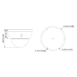 Dahua D-IPC-HDBW3241R-ZAS IP Dome Kamera