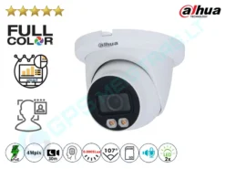 Dahua Full Color Kupolinė IP Kamera 4Mpix Raiška 5449D-LED