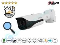 Dahua Cilindrinė IP Kamera 4Mpix Raiška, Pro AI, Zoom 5x, 5541-Z5