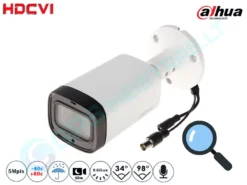 Dahua Cilindrinė CVI Kamera 5Mpix Raiška 1500 Zoom