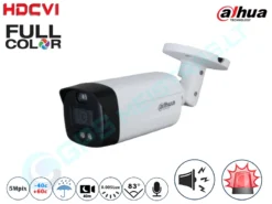 Dahua Cilindrinė CVI Kamera 5Mpix Raiška, Full Color 1509