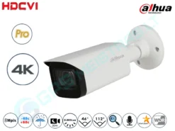 Dahua Cilindrinė CVI Kamera 8Mpix Raiška, Zoom 4x 2802