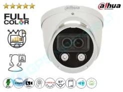 Dahua Full Color Kupolinė IP Kamera 4Mpix Raiška 5449D Dual