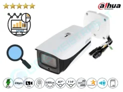 Dahua Cilindrinė IP Kamera 4Mpix Raiška, Zoom 4x, Pro AI, 5442FZE