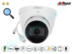 Dahua Kupolinė IP Kamera 5Mpix Raiška, Zoom 4x, 2531DZ