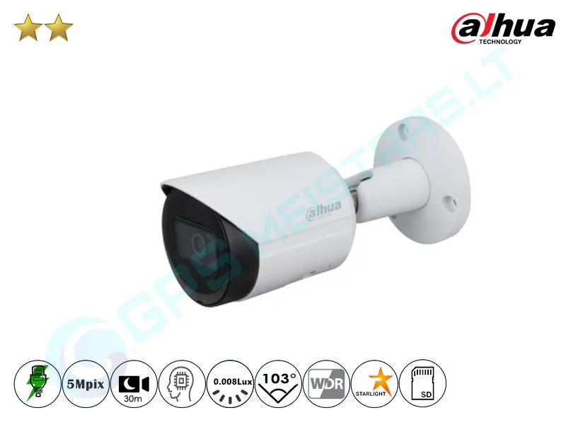 DAHUA IP Vaizdo Kamerų Komplektas 2.2531F - Image 2