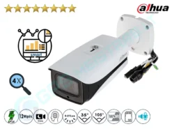 Dahua Cilindrinė IP Kamera 12Mpix Raiška, 4K , Zoom 4x, 81230Z