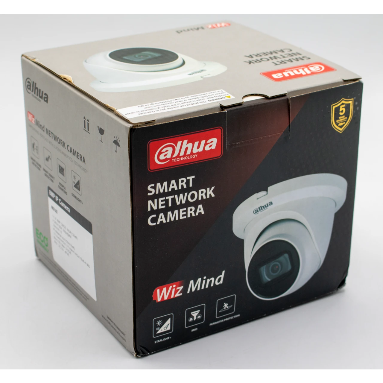 Dahua N85FJ62 AcuPick 8MP Outdoor EPoE Turret IP Security Camera With Night Vision, 2.8mm Fixed Lens - Image 3