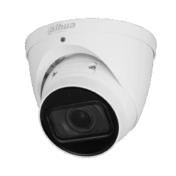 Dahua N85FJ6Z AcuPick, Starlight+ 8MP Outdoor IR Turret IP Security Camera With 2.7~12mm Varifocal Lens, White