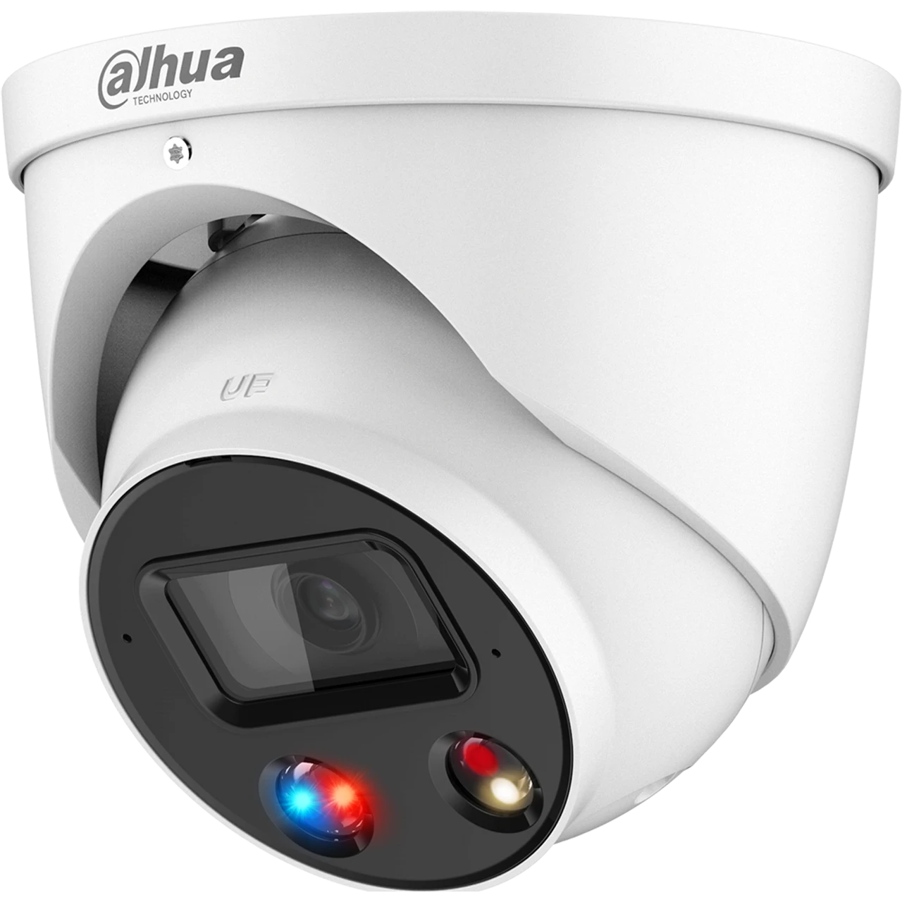Dahua N43BU83 4MP TiOC Outdoor Eyeball IP Security Camera With Microphone, Speaker, Active Alarm