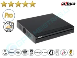 Dahua IP NVR įrašymo įrenginys 5432 PoE 4K AI