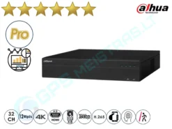 Dahua IP NVR įrašymo įrenginys 608 32 4K