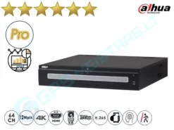 Dahua IP NVR įrašymo įrenginys 608 64 4K