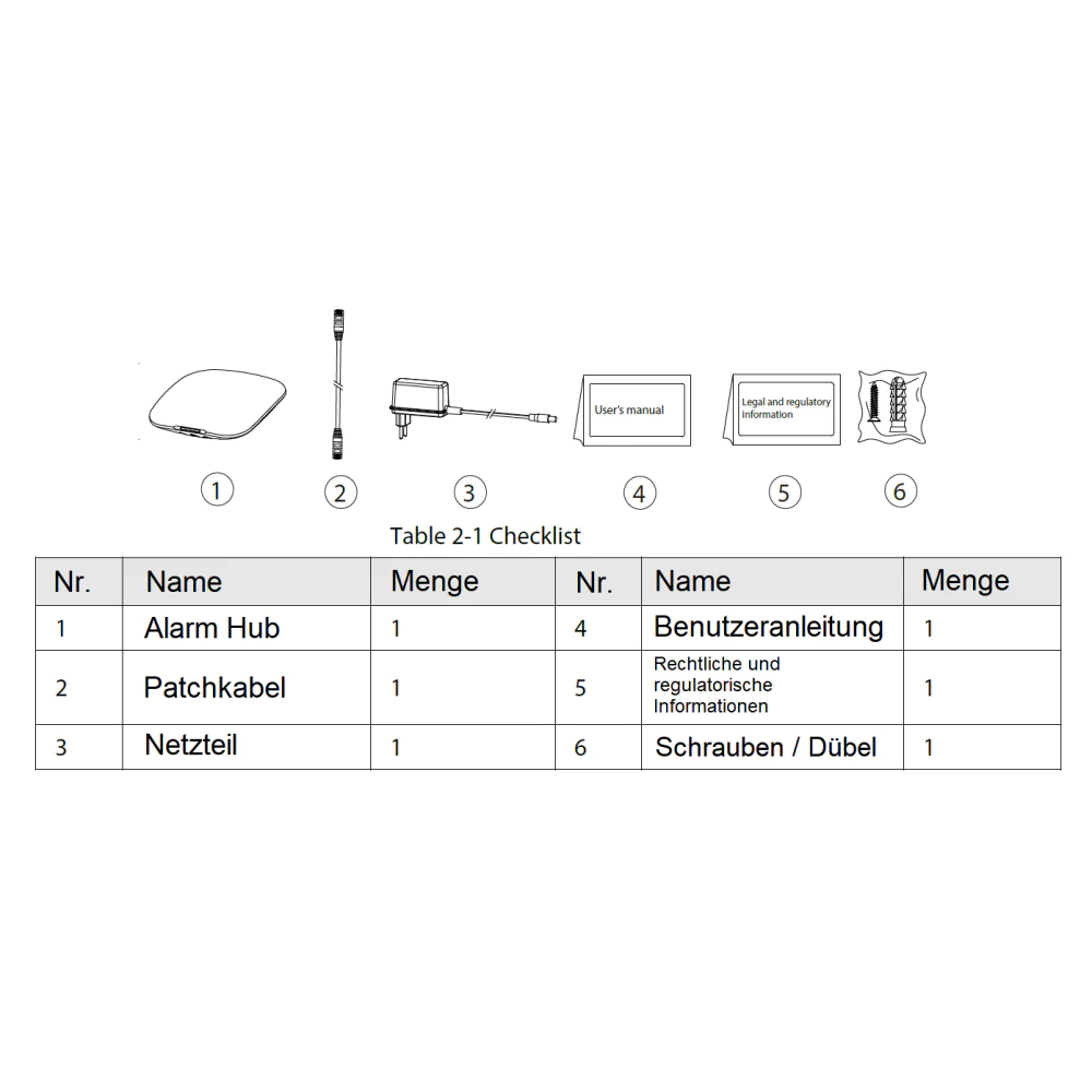 Dahua ARC3000H-W2(868) Alarmanlage Zentrale - Image 6