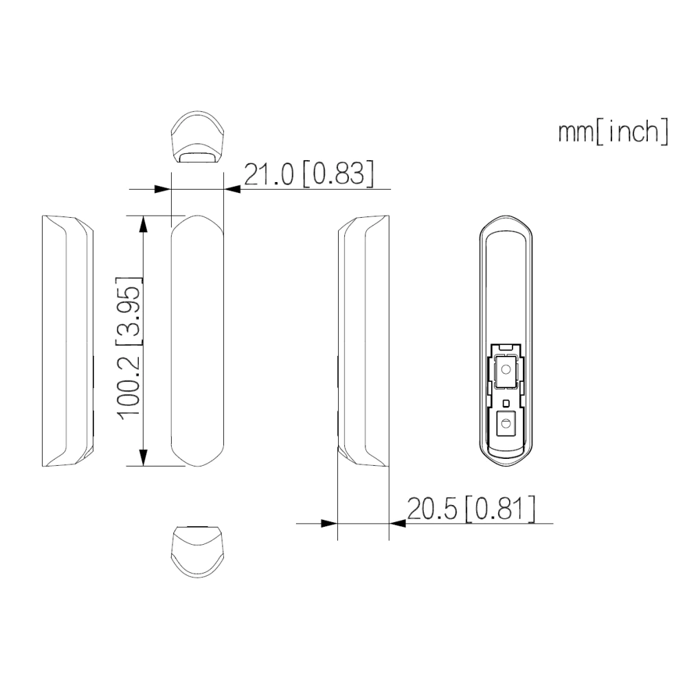 Dahua ARD323-W2(868) Türkontakt Schließkontakt Lang - Image 4