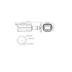 Dahua D-HAC-HFW2402T-Z-A-DP Analog Bullet Kamera