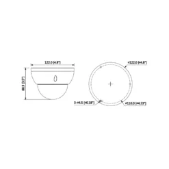 Dahua IPC-HDBW2231R-ZS-S2 (2.7mm–13.5mm) Dome Kamera 2MP