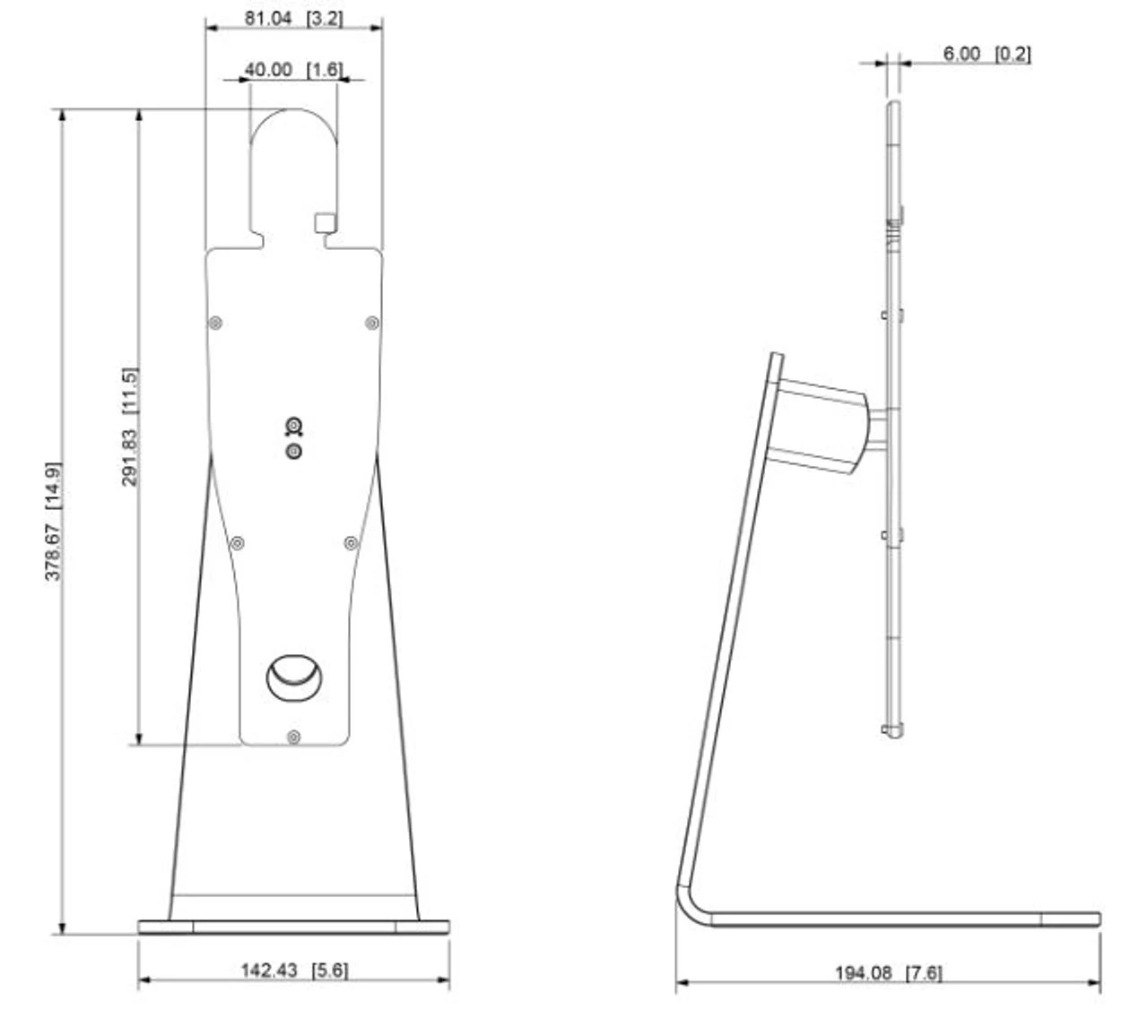 Dahua ASF072X-T1 Thermal Temperature Station Desk Stand - Image 2