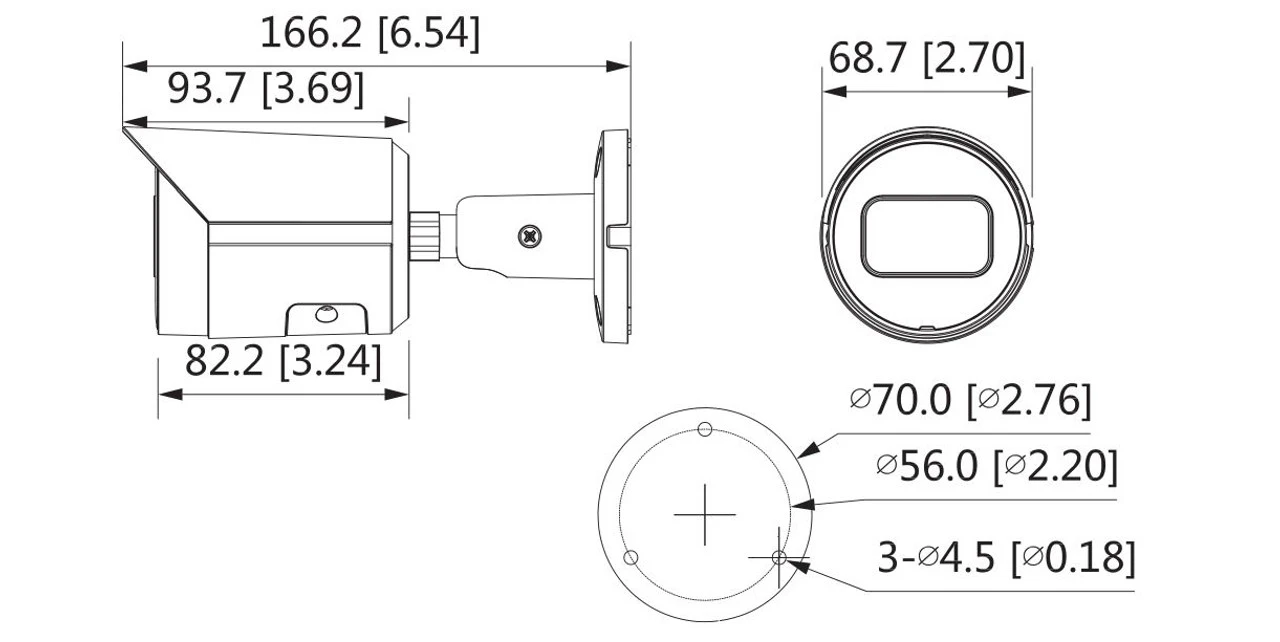 Dahua N42BD32 4MP H.265+ IR Starlight Arctic Bullet IP Security Camera With 2.8mm Fixed Lens - Image 2