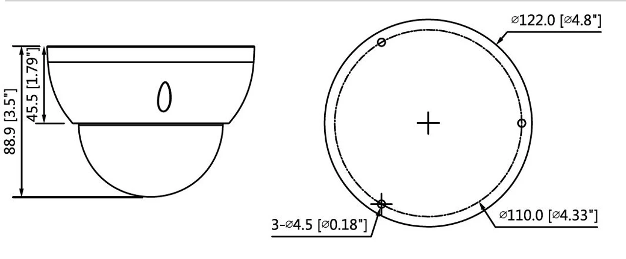 Dahua N45EM63 4MP EPoE Outdoor Dome IP Security Camera With Night Color Technology - Image 2