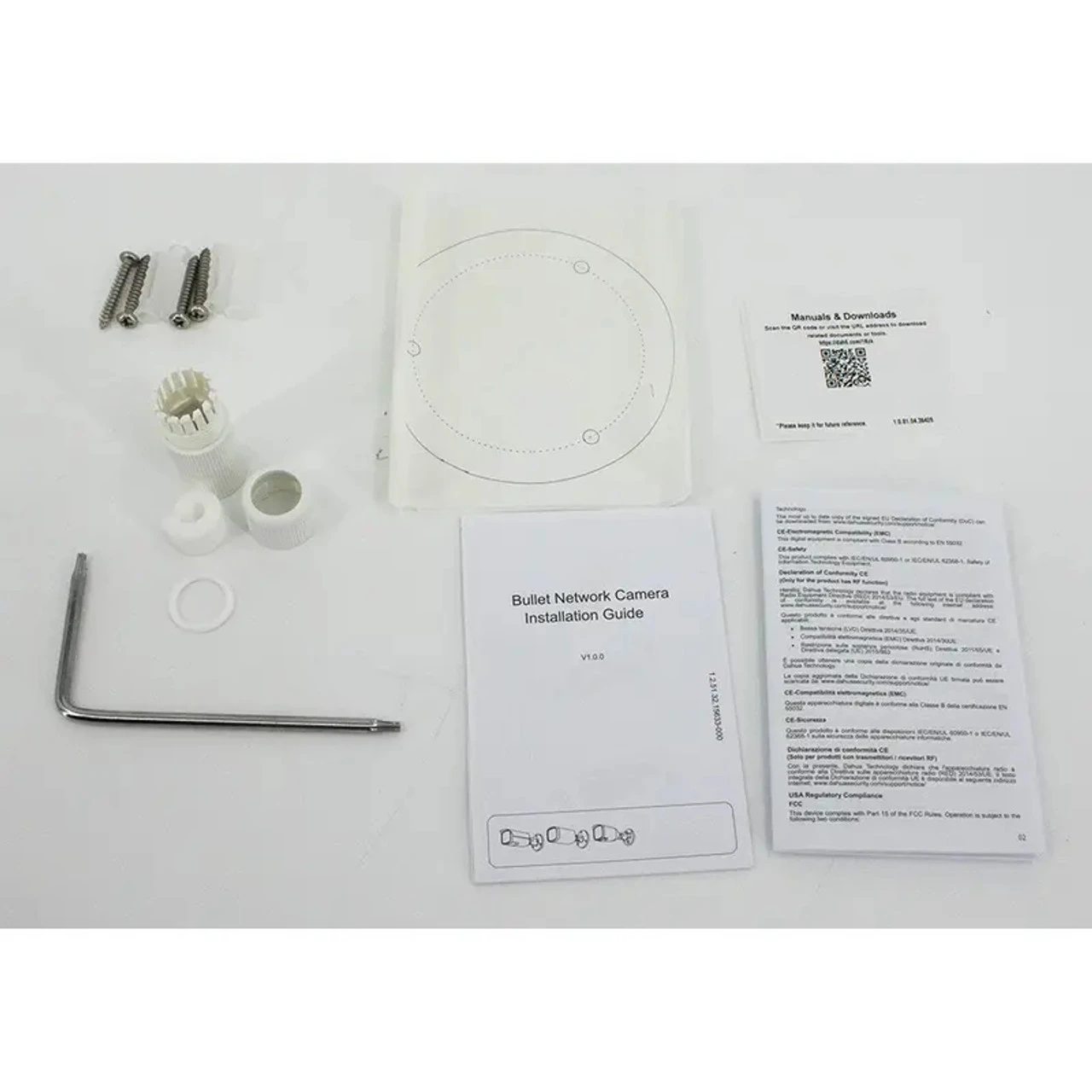 Dahua N45EFN2 4MP Night Color 2.0 EPoE Outdoor Bullet Camera With Analytics+, 2.8mm Fixed Lens, White - Image 5