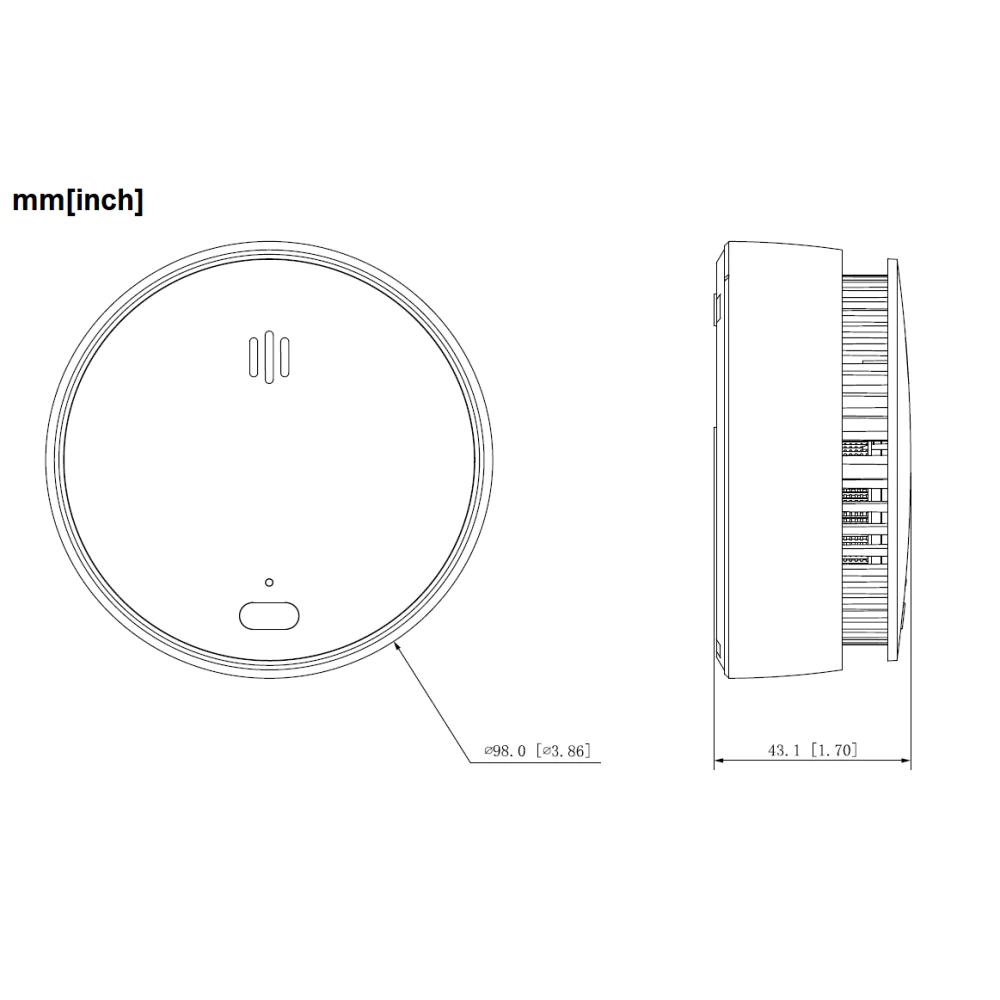 Dahua HY-SA21A-W2(868) Rauchmelder Mit TÜV Zertifizierung - Image 4