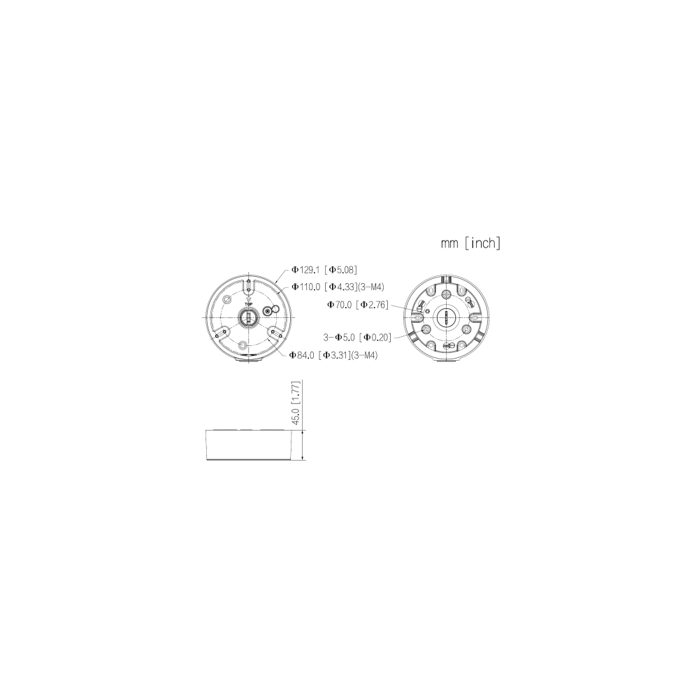 Dahua PFA197R Anschlussdose - Image 2