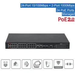 Dahua PFS4226-24ET-360-V3 Switch 24 PoE Ports