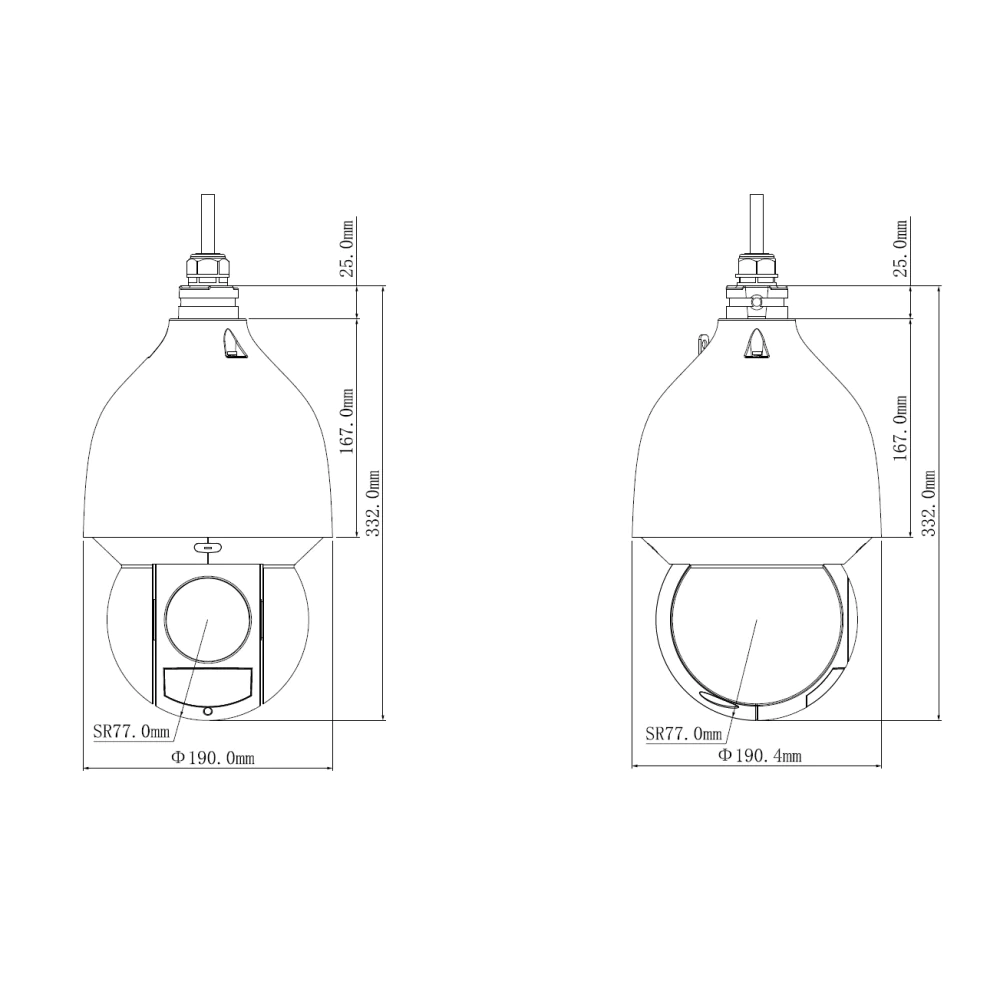 Dahua SD5A445GB-HNR (3,95 - 177,75mm) PTZ Kamera 360° 4MP - Image 2